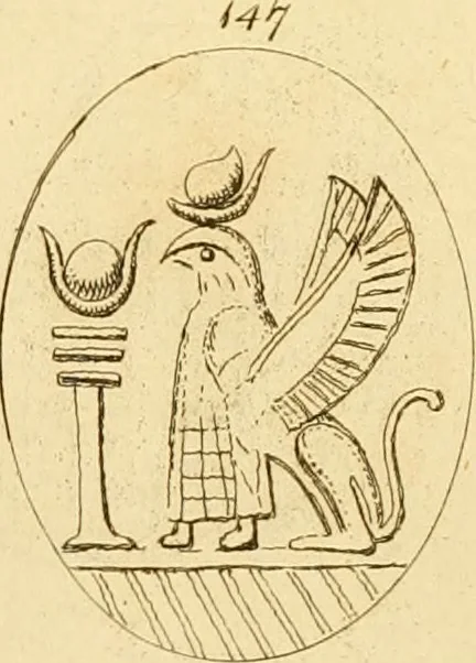 An illustration from A descriptive catalogue of a general collection of ancient and modern engraved gems, cameos as well as intaglios : taken from the most celebrated cabinets in Europe ; and cast in coloured pastes, white enamel, and sulphur, 1791, leaf 390