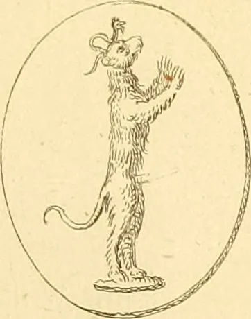 An illustration from A descriptive catalogue of a general collection of ancient and modern engraved gems, cameos as well as intaglios : taken from the most celebrated cabinets in Europe ; and cast in coloured pastes, white enamel, and sulphur, 1791, leaf 396