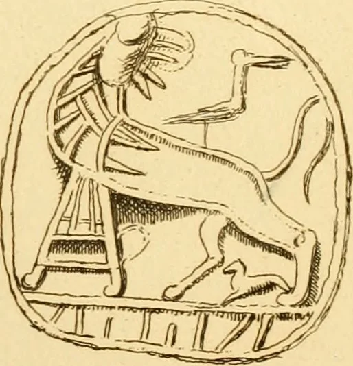 An illustration from A descriptive catalogue of a general collection of ancient and modern engraved gems, cameos as well as intaglios : taken from the most celebrated cabinets in Europe ; and cast in coloured pastes, white enamel, and sulphur, 1791, leaf 416