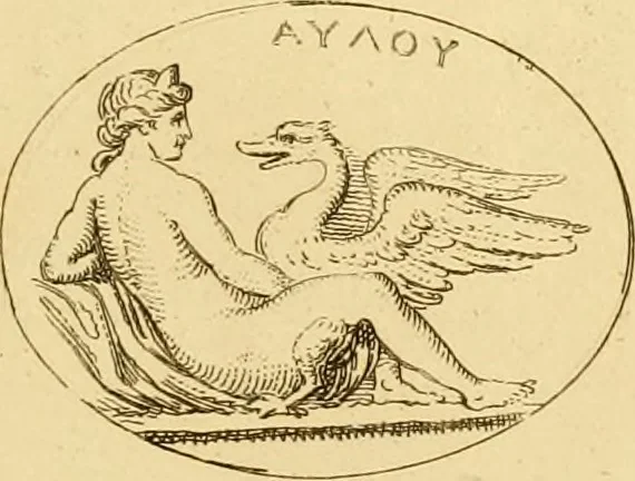 An illustration from A descriptive catalogue of a general collection of ancient and modern engraved gems, cameos as well as intaglios : taken from the most celebrated cabinets in Europe ; and cast in coloured pastes, white enamel, and sulphur, 1791, leaf 426
