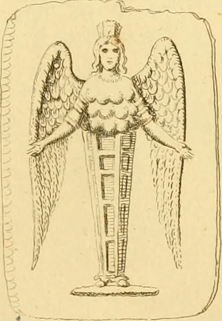 An illustration from A descriptive catalogue of a general collection of ancient and modern engraved gems, cameos as well as intaglios : taken from the most celebrated cabinets in Europe ; and cast in coloured pastes, white enamel, and sulphur, 1791, leaf 442