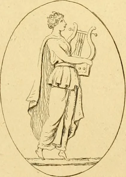 An illustration from A descriptive catalogue of a general collection of ancient and modern engraved gems, cameos as well as intaglios : taken from the most celebrated cabinets in Europe ; and cast in coloured pastes, white enamel, and sulphur, 1791, leaf 450