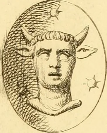 An illustration from A descriptive catalogue of a general collection of ancient and modern engraved gems, cameos as well as intaglios : taken from the most celebrated cabinets in Europe ; and cast in coloured pastes, white enamel, and sulphur, 1791, leaf 456