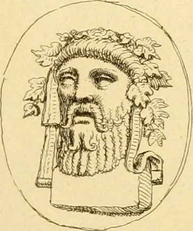 An illustration from A descriptive catalogue of a general collection of ancient and modern engraved gems, cameos as well as intaglios : taken from the most celebrated cabinets in Europe ; and cast in coloured pastes, white enamel, and sulphur, 1791, leaf 456