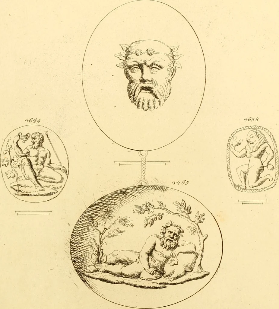 An illustration from A descriptive catalogue of a general collection of ancient and modern engraved gems, cameos as well as intaglios : taken from the most celebrated cabinets in Europe ; and cast in coloured pastes, white enamel, and sulphur, 1791, leaf 460