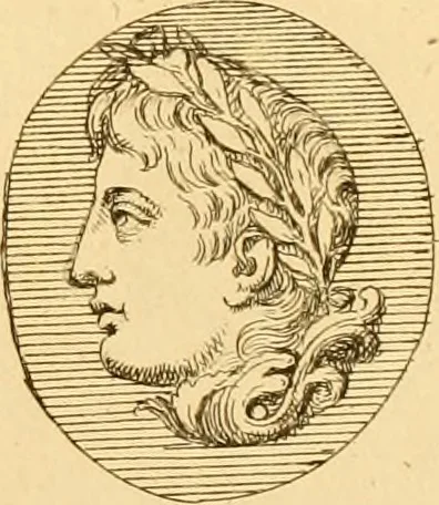 An illustration from A descriptive catalogue of a general collection of ancient and modern engraved gems, cameos as well as intaglios : taken from the most celebrated cabinets in Europe ; and cast in coloured pastes, white enamel, and sulphur, 1791, leaf 492