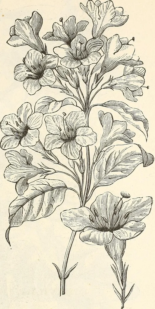 An illustration from Descriptive catalogue of hardy ornamental trees, shrubs, herbaceous perennial plants, etc. : twenty-fourth edition, 1880, leaf 68