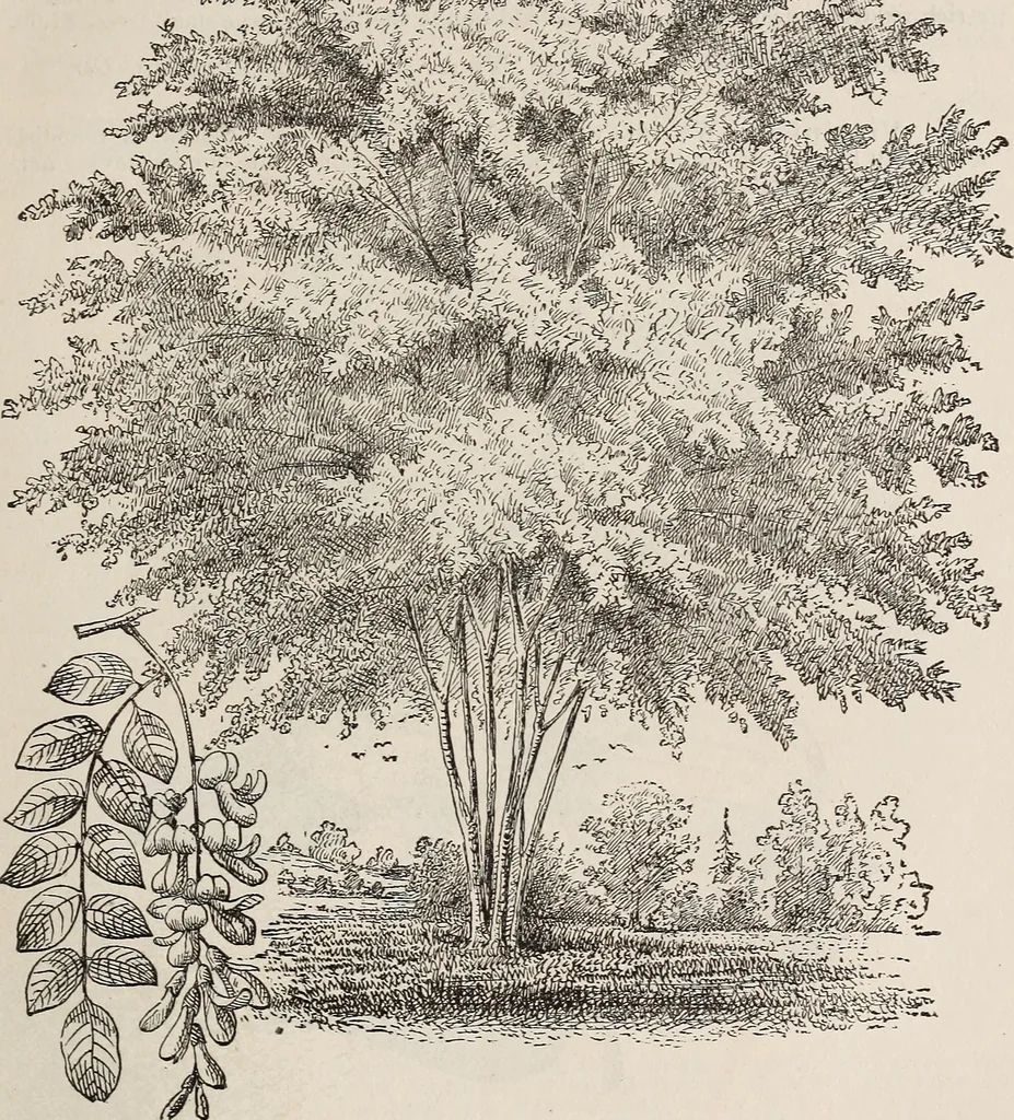 An illustration from Descriptive catalogue of ornamental trees, shrubs, roses, etc., : cultivated and for sale at the Mount Hope Nurseries, Rochester, N.Y, 1886, leaf 28