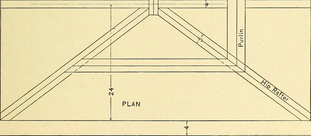 An illustration from Descriptive geometry, 1909, leaf 166