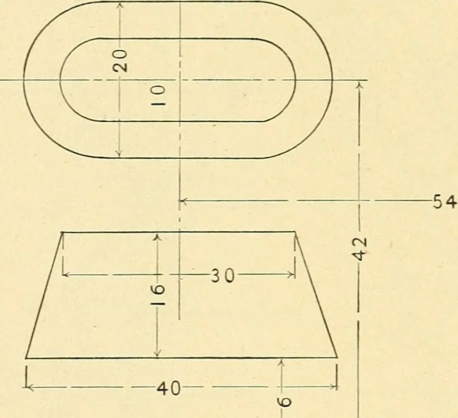 An illustration from Descriptive geometry, 1909, leaf 174