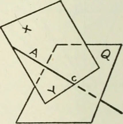 An illustration from Descriptive geometry, 1918, leaf 123