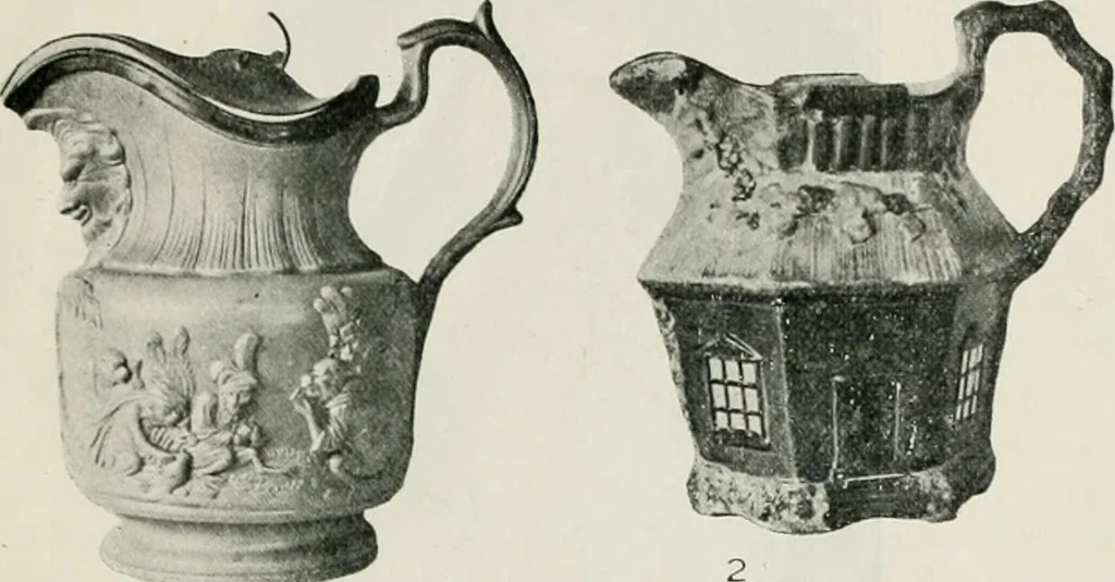 An illustration from Descriptive guide to the collection of old pottery and porcelain donated to the Technological museum by Thomas Handcock Lennard and Martha Lennard, 1922, leaf 17