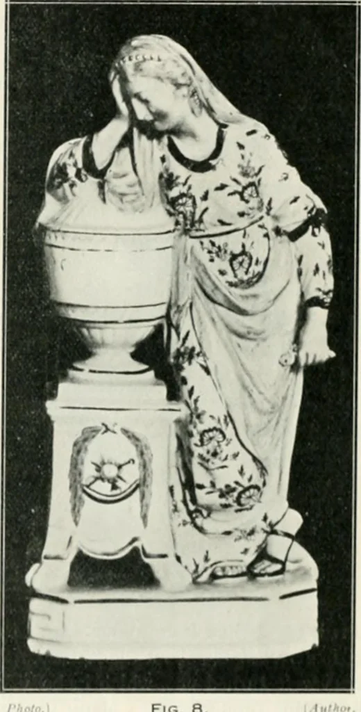 An illustration from Descriptive guide to the collection of old pottery and porcelain donated to the Technological museum by Thomas Handcock Lennard and Martha Lennard, 1922, leaf 26