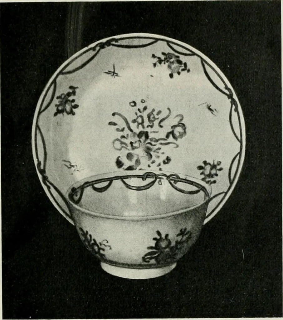 An illustration from Descriptive guide to the collection of old pottery and porcelain donated to the Technological museum by Thomas Handcock Lennard and Martha Lennard, 1922, leaf 29
