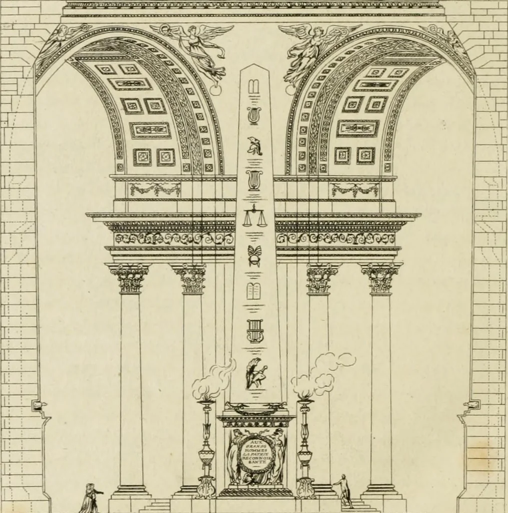 An illustration from A descriptive and historical account of various palaces, and public buildings, English and foreign, 1810, leaf 334
