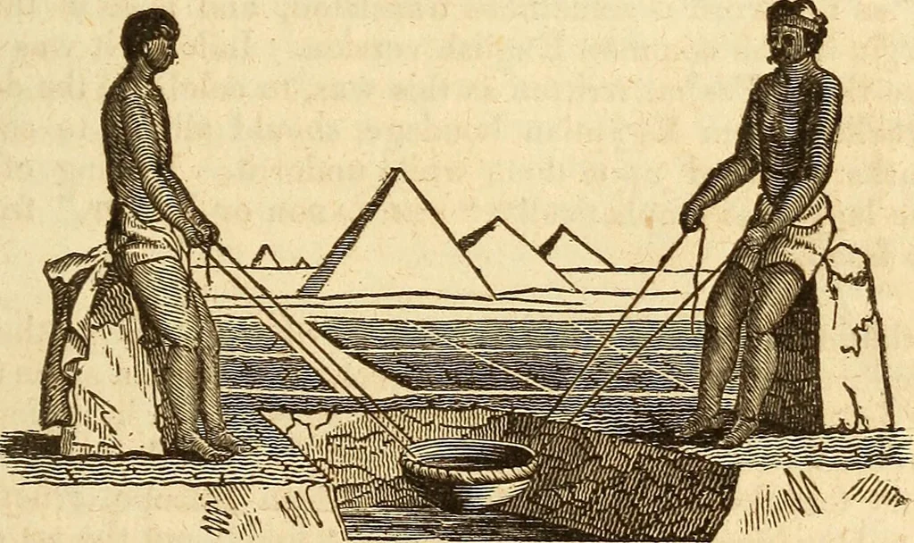 An illustration from A descriptive and historical account of hydraulic and other machines for raising water, 1850, leaf 109