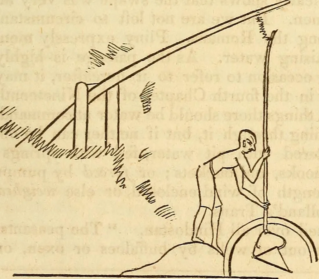 An illustration from A descriptive and historical account of hydraulic and other machines for raising water, 1850, leaf 119