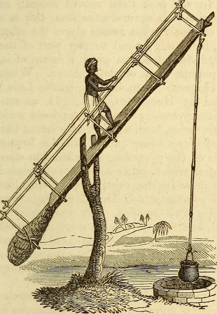 An illustration from A descriptive and historical account of hydraulic and other machines for raising water, 1850, leaf 121