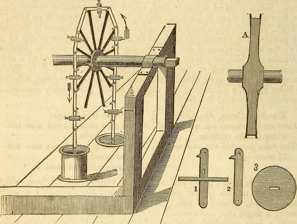 An illustration from A descriptive and historical account of hydraulic and other machines for raising water, 1850, leaf 180