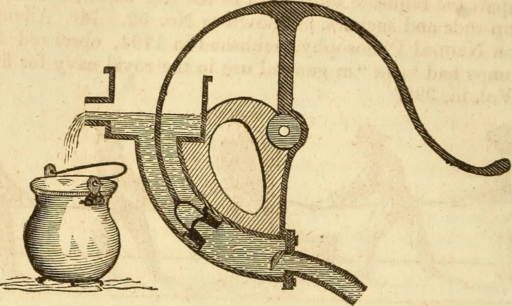 An illustration from A descriptive and historical account of hydraulic and other machines for raising water, 1850, leaf 252