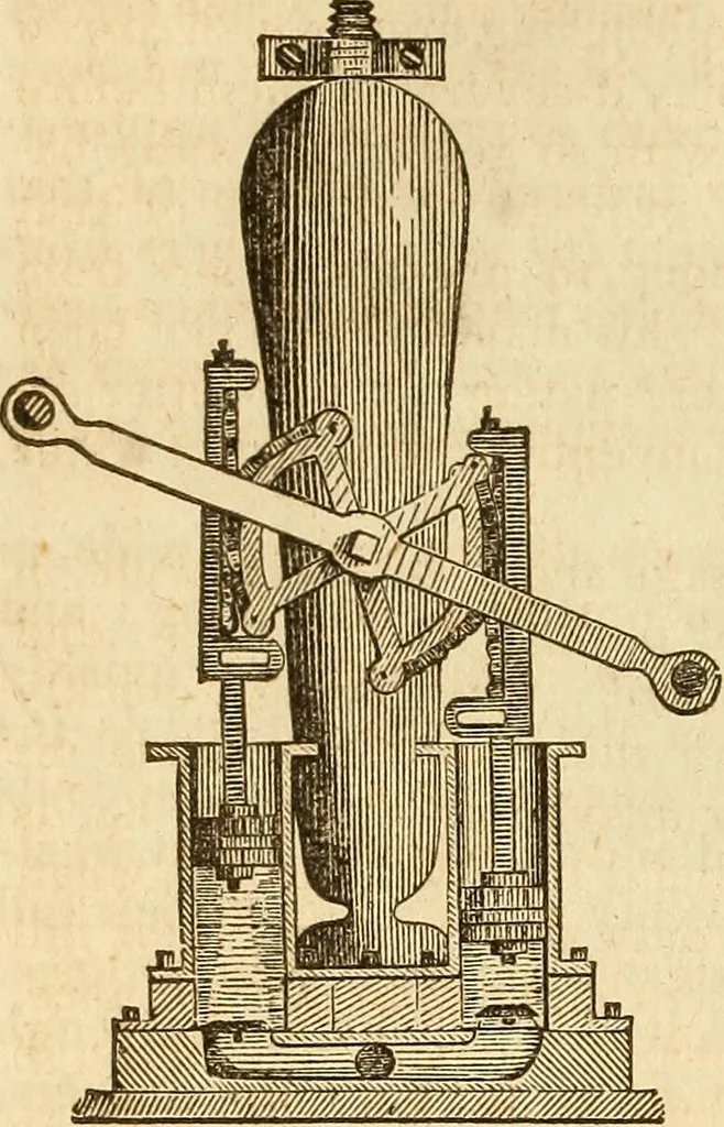 An illustration from A descriptive and historical account of hydraulic and other machines for raising water, 1850, leaf 358