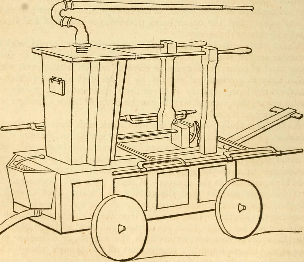 An illustration from A descriptive and historical account of hydraulic and other machines for raising water, 1850, leaf 358