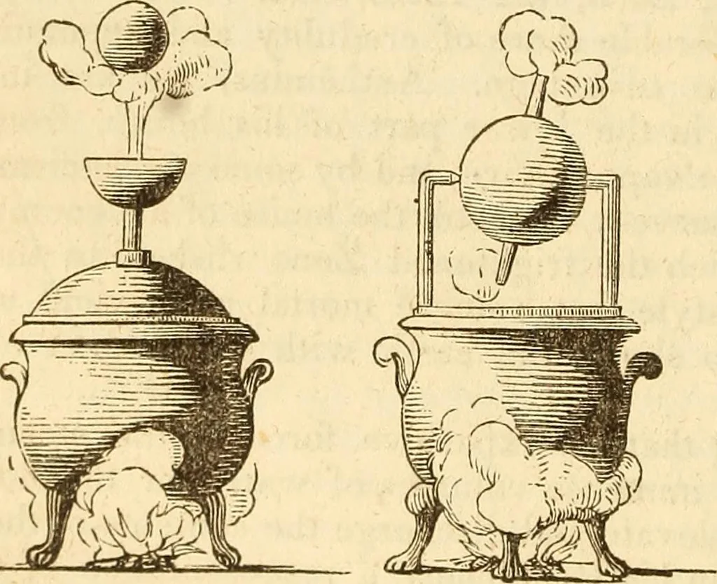 An illustration from A descriptive and historical account of hydraulic and other machines for raising water, 1850, leaf 418