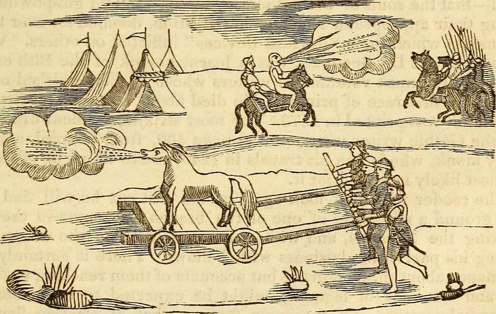 An illustration from A descriptive and historical account of hydraulic and other machines for raising water, 1850, leaf 607
