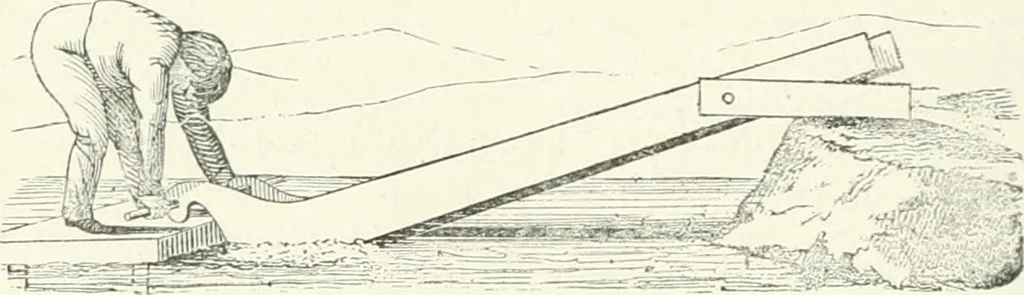 An illustration from A descriptive and historical account of hydraulic and other machines for raising water, ancient and modern : with observations on various subjects connected with the mechanic arts: including the progressive development of the steam engine, 1876, leaf 102