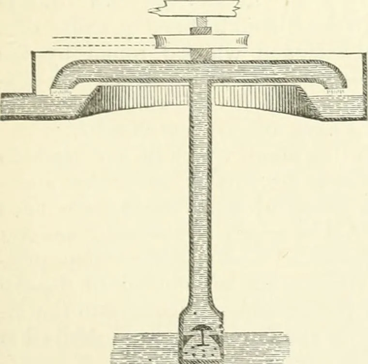 An illustration from A descriptive and historical account of hydraulic and other machines for raising water, ancient and modern : with observations on various subjects connected with the mechanic arts: including the progressive development of the steam engine, 1876, leaf 243