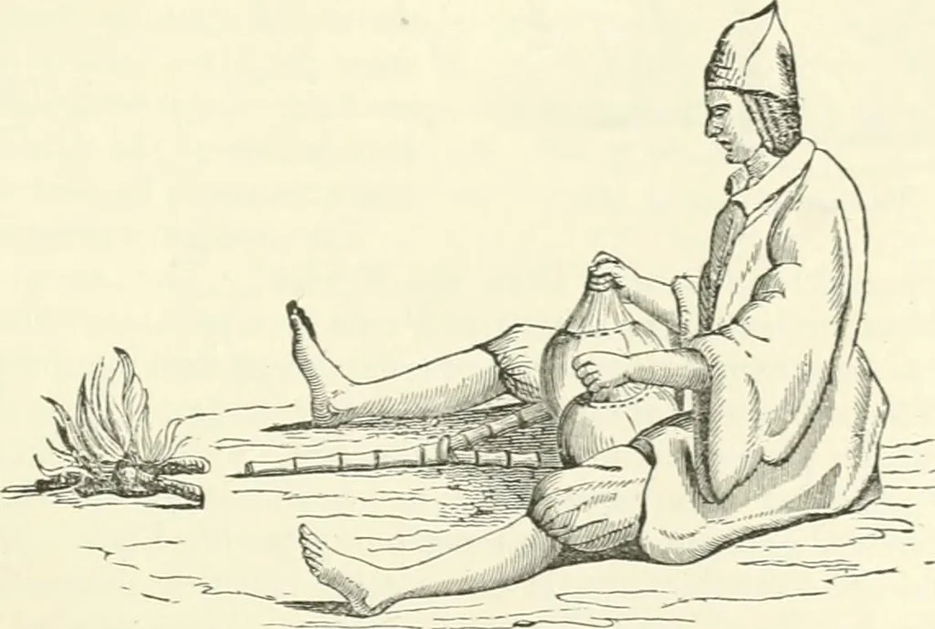 An illustration from A descriptive and historical account of hydraulic and other machines for raising water, ancient and modern : with observations on various subjects connected with the mechanic arts: including the progressive development of the steam engine, 1876, leaf 249