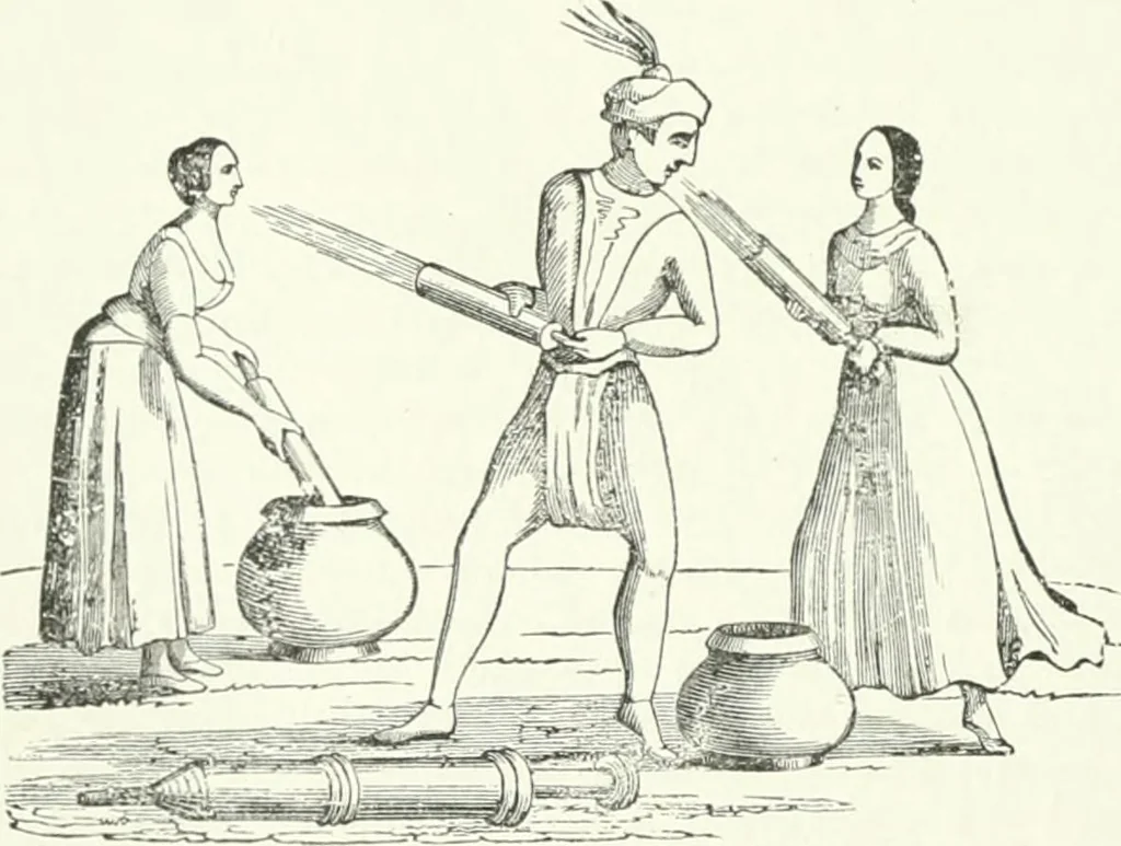 An illustration from A descriptive and historical account of hydraulic and other machines for raising water, ancient and modern : with observations on various subjects connected with the mechanic arts: including the progressive development of the steam engine, 1876, leaf 274