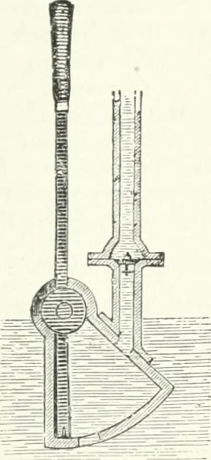 An illustration from A descriptive and historical account of hydraulic and other machines for raising water, ancient and modern : with observations on various subjects connected with the mechanic arts: including the progressive development of the steam engine, 1876, leaf 306