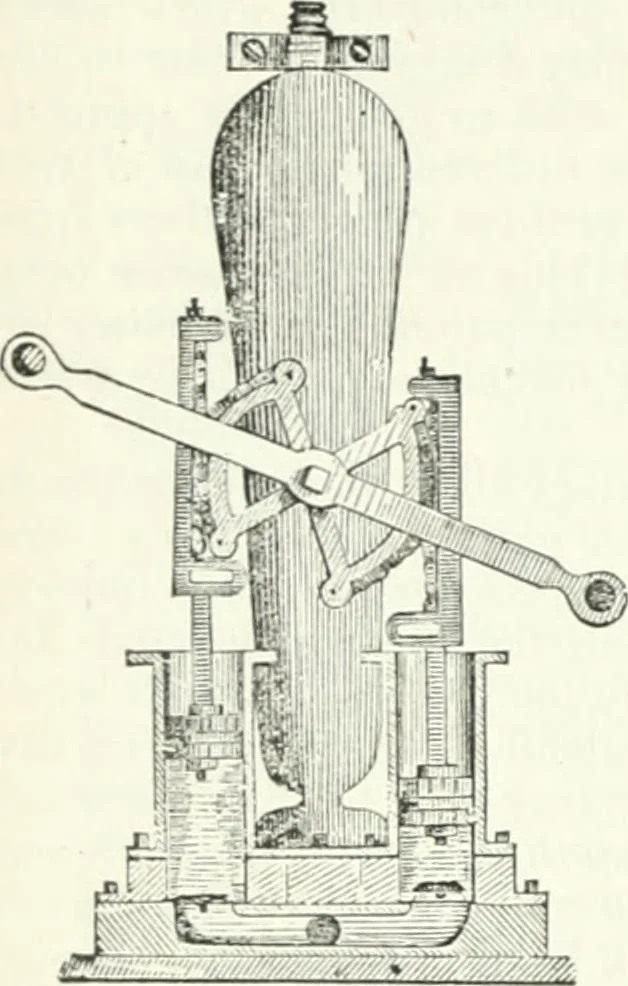 An illustration from A descriptive and historical account of hydraulic and other machines for raising water, ancient and modern : with observations on various subjects connected with the mechanic arts: including the progressive development of the steam engine, 1876, leaf 348