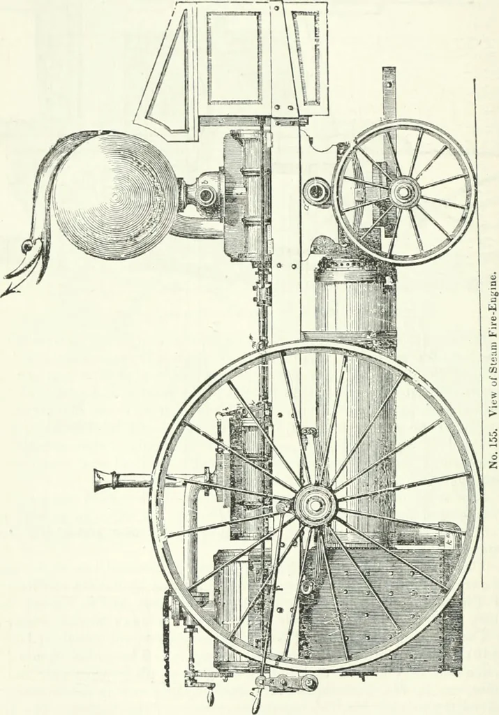 An illustration from A descriptive and historical account of hydraulic and other machines for raising water, ancient and modern : with observations on various subjects connected with the mechanic arts: including the progressive development of the steam engine, 1876, leaf 360