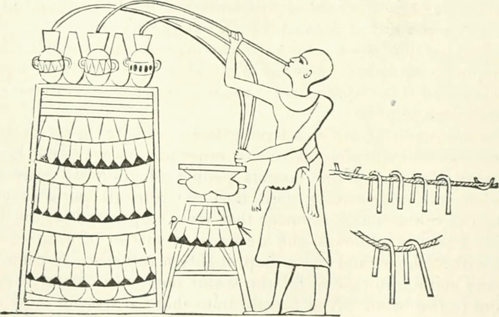 An illustration from A descriptive and historical account of hydraulic and other machines for raising water, ancient and modern : with observations on various subjects connected with the mechanic arts: including the progressive development of the steam engine, 1876, leaf 530