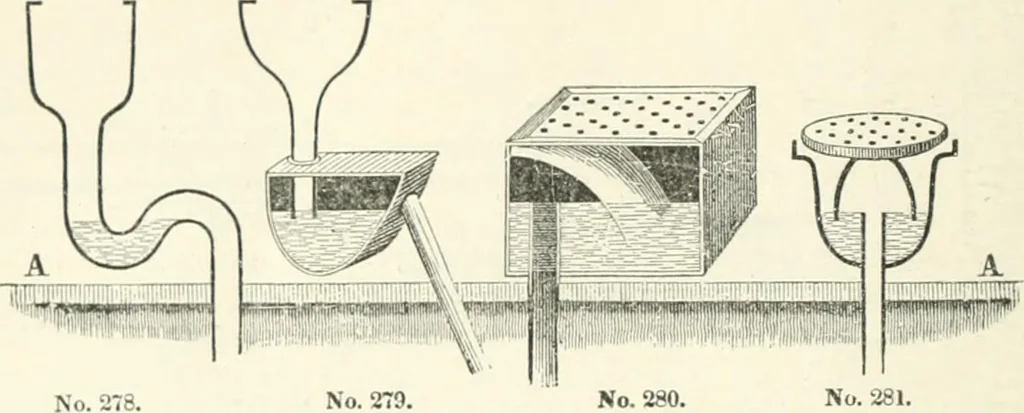 An illustration from A descriptive and historical account of hydraulic and other machines for raising water, ancient and modern : with observations on various subjects connected with the mechanic arts: including the progressive development of the steam engine, 1876, leaf 576