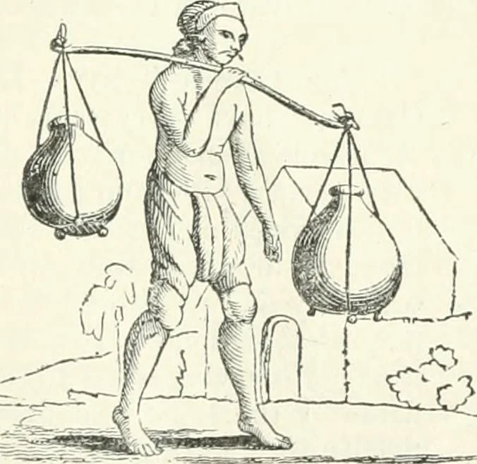 An illustration from A descriptive and historical account of hydraulic and other machines for raising water, ancient and modern : with observations on various subjects connected with the mechanic arts: including the progressive development of the steam engine, 1876, leaf 98