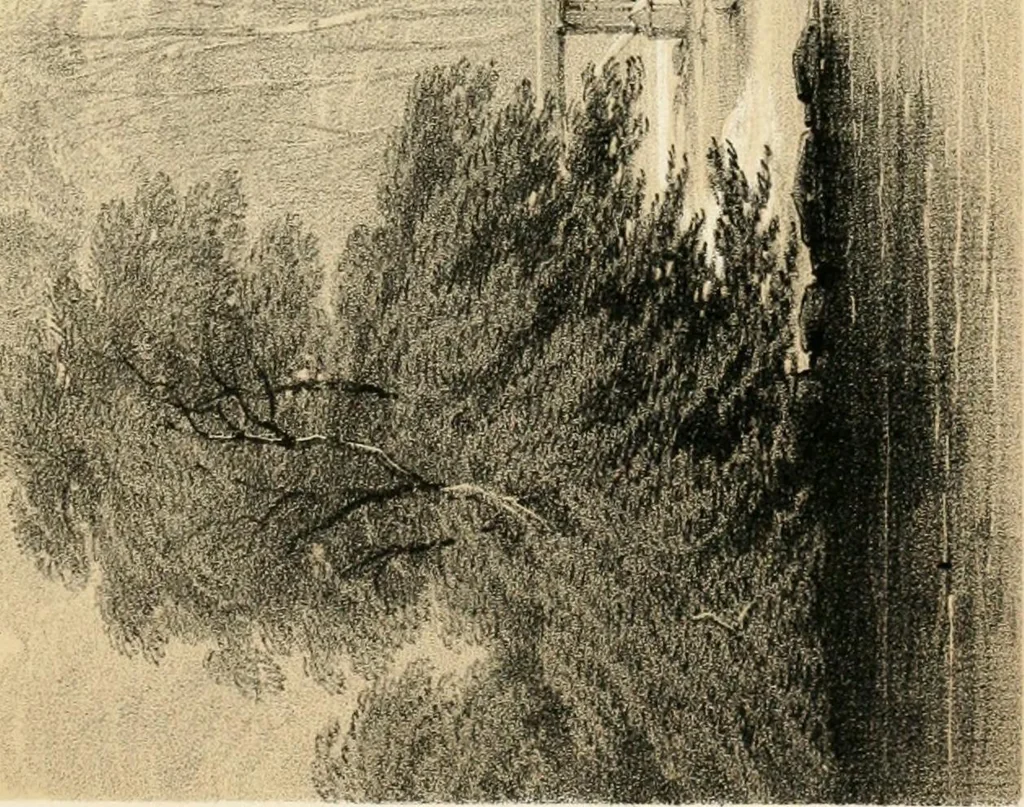 An illustration from Descriptive and historical notices of some remarkable Northumbrian, castles, churches, and antiquities ... With biographical notices of eminent persons, 1852, leaf 197
