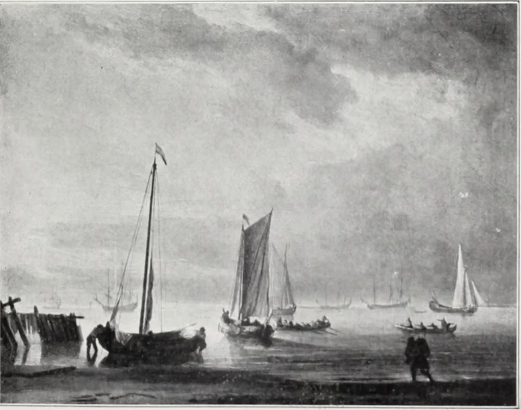 An illustration from A descriptive and illustrated catalogue of 150 paintings by old masters of the Dutch, Flemish, German, Italian, Spanish and French schools from the Kleinberger Galleries, 1911, leaf 104