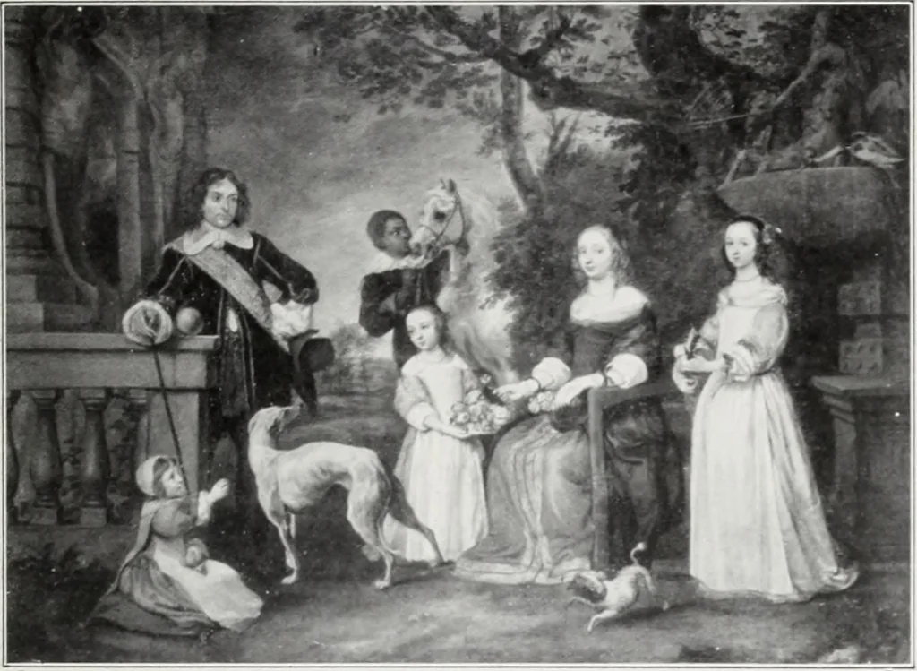 An illustration from A descriptive and illustrated catalogue of 150 paintings by old masters of the Dutch, Flemish, German, Italian, Spanish and French schools from the Kleinberger Galleries, 1911, leaf 114