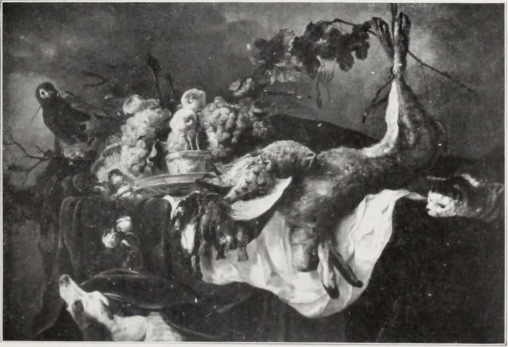 An illustration from A descriptive and illustrated catalogue of 150 paintings by old masters of the Dutch, Flemish, German, Italian, Spanish and French schools from the Kleinberger Galleries, 1911, leaf 114