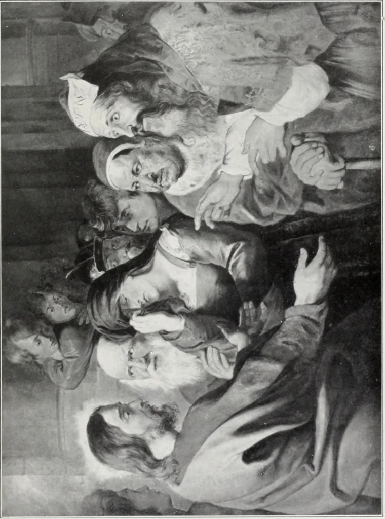 An illustration from A descriptive and illustrated catalogue of 150 paintings by old masters of the Dutch, Flemish, German, Italian, Spanish and French schools from the Kleinberger Galleries, 1911, leaf 118