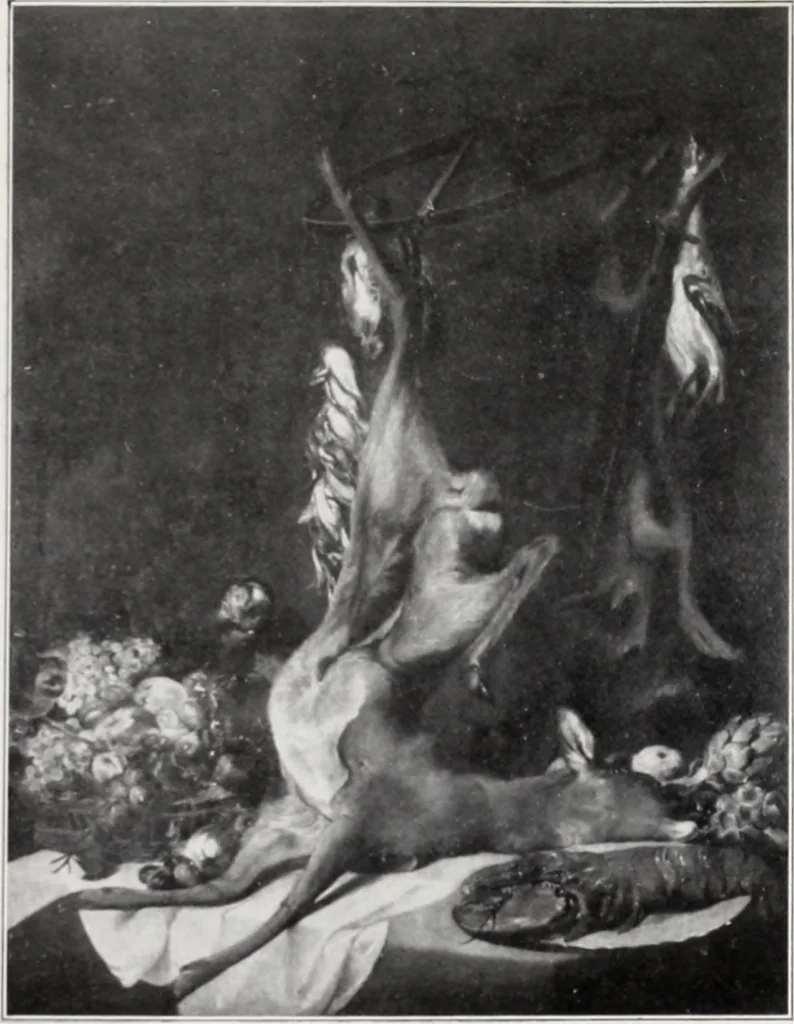 An illustration from A descriptive and illustrated catalogue of 150 paintings by old masters of the Dutch, Flemish, German, Italian, Spanish and French schools from the Kleinberger Galleries, 1911, leaf 124