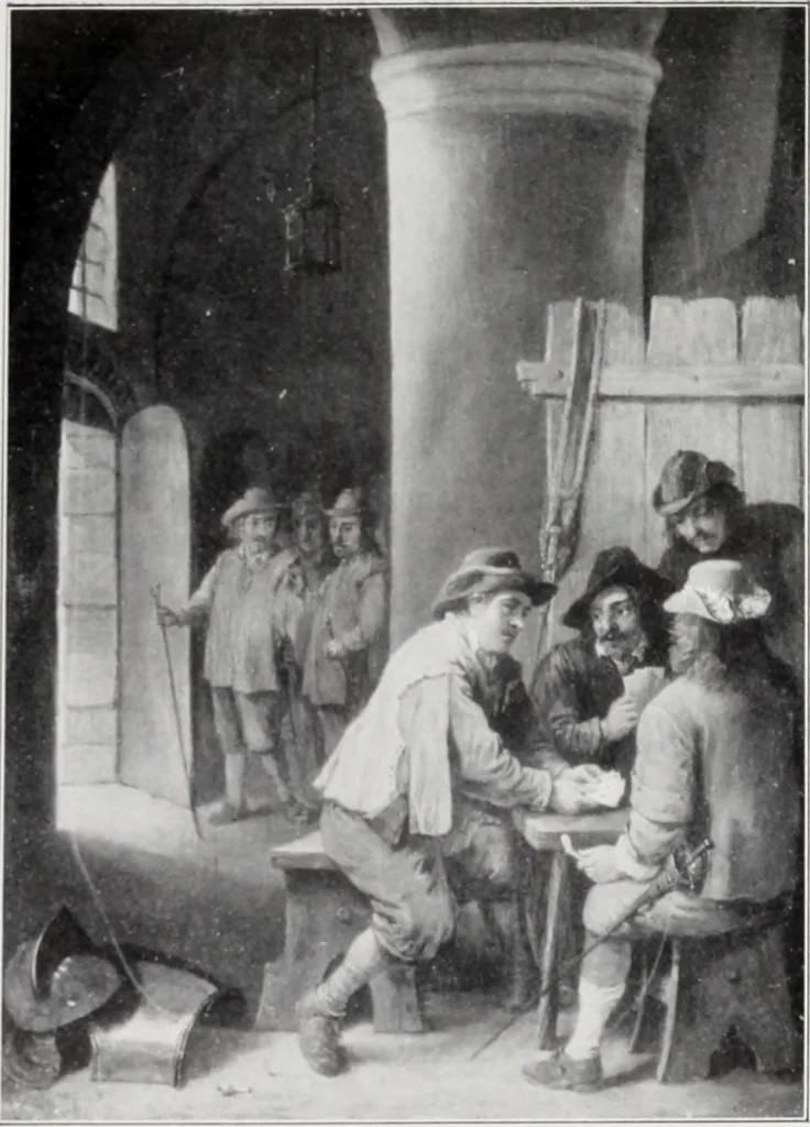 An illustration from A descriptive and illustrated catalogue of 150 paintings by old masters of the Dutch, Flemish, German, Italian, Spanish and French schools from the Kleinberger Galleries, 1911, leaf 130