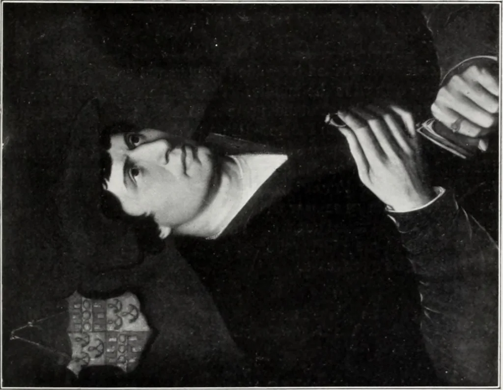 An illustration from A descriptive and illustrated catalogue of 150 paintings by old masters of the Dutch, Flemish, German, Italian, Spanish and French schools from the Kleinberger Galleries, 1911, leaf 140