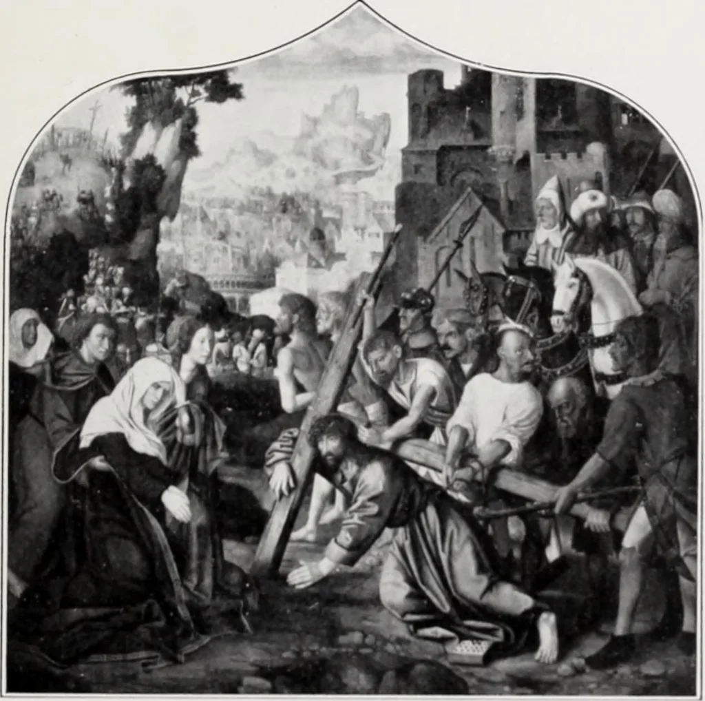 An illustration from A descriptive and illustrated catalogue of 150 paintings by old masters of the Dutch, Flemish, German, Italian, Spanish and French schools from the Kleinberger Galleries, 1911, leaf 140