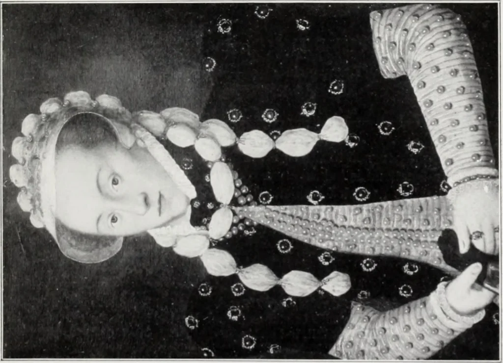 An illustration from A descriptive and illustrated catalogue of 150 paintings by old masters of the Dutch, Flemish, German, Italian, Spanish and French schools from the Kleinberger Galleries, 1911, leaf 148