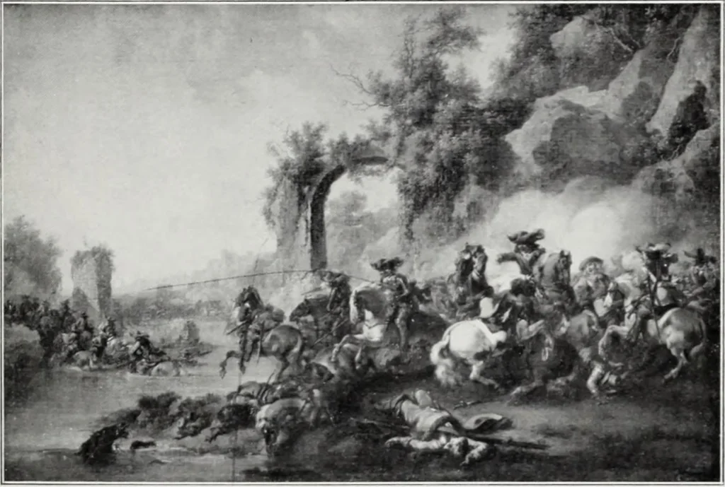 An illustration from A descriptive and illustrated catalogue of 150 paintings by old masters of the Dutch, Flemish, German, Italian, Spanish and French schools from the Kleinberger Galleries, 1911, leaf 16