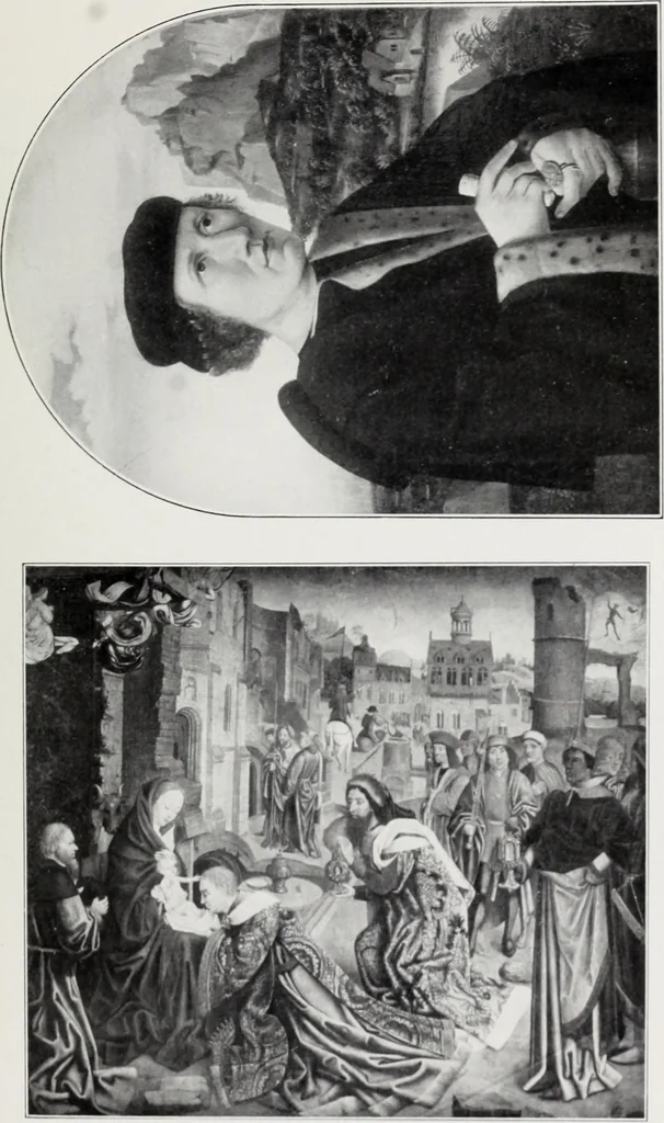 An illustration from A descriptive and illustrated catalogue of 150 paintings by old masters of the Dutch, Flemish, German, Italian, Spanish and French schools from the Kleinberger Galleries, 1911, leaf 160